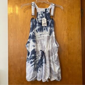 Women’s Stylish Virginia Beach Tie-Dye Romper Size S